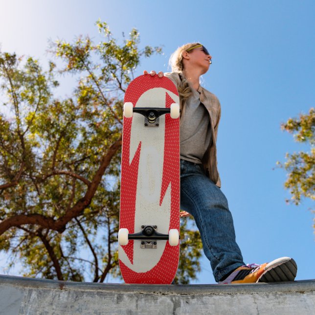 Skateboard Placa de patinaje deportivo look rw (Exterior 1)