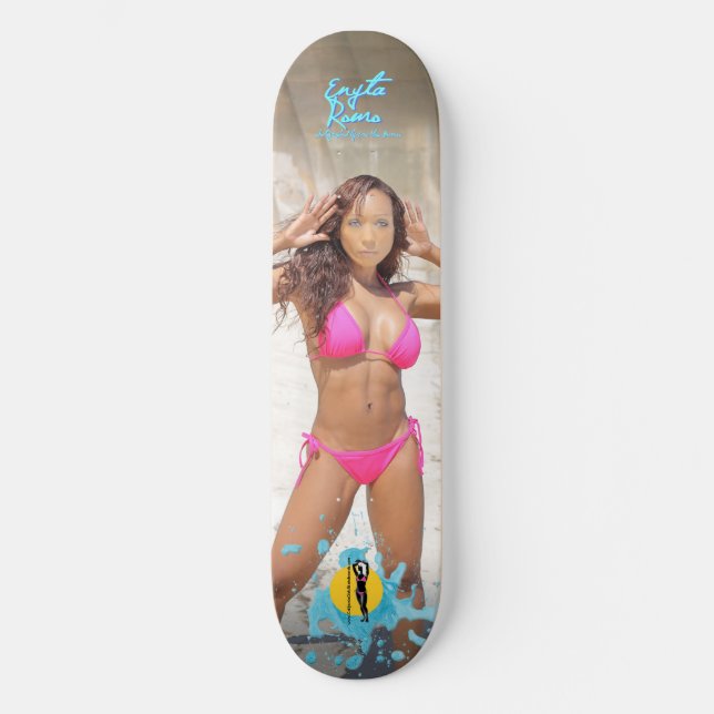 Skateboard Placa de patinaje Enyta Romo "Cuerpo" (Anverso)