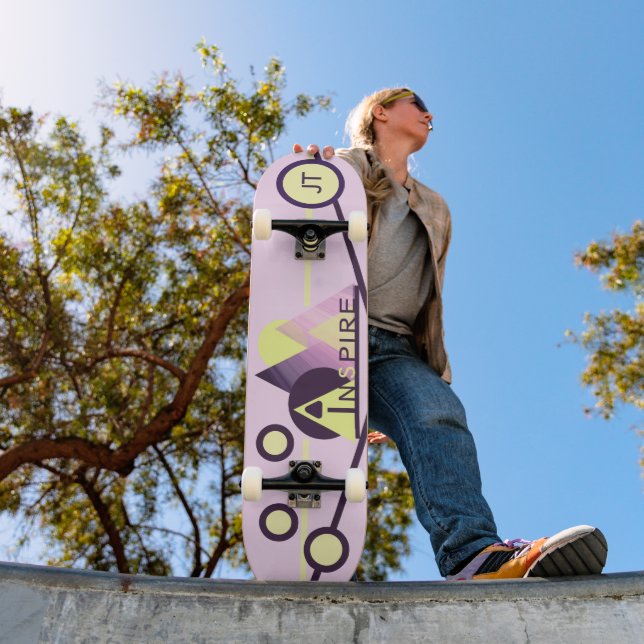 Skateboard Placa de patinaje "INSPIRE" personalizable de moti (Exterior 1)