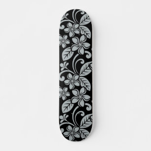 Skateboard Placa de patinaje ISLAND PLUMERIA (NEGRO/GRIS)