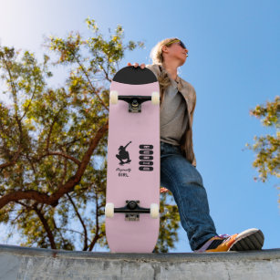 Skateboard Placa de patinaje "original Chica"
