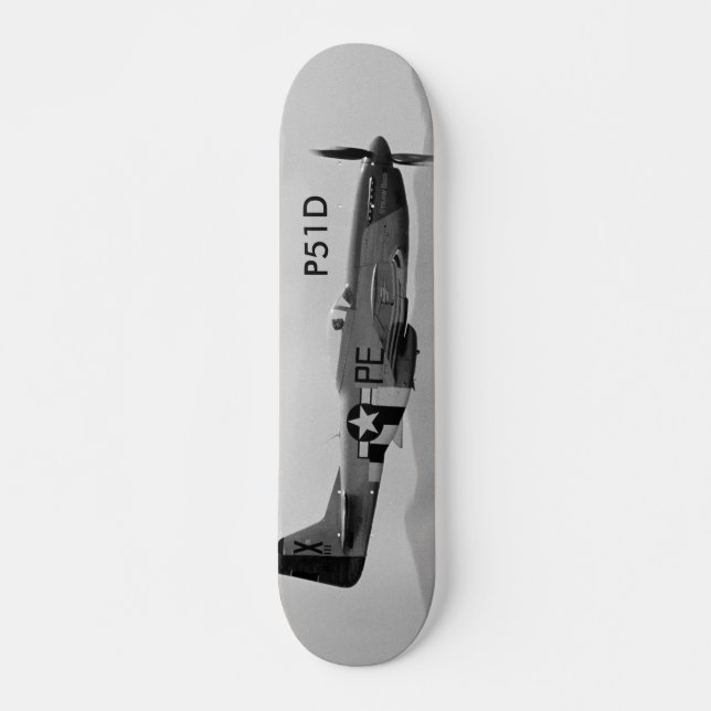 Skateboard Placa de patinaje P51D (Anverso )