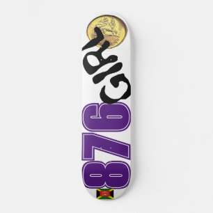Skateboard Placa de patinaje para CHICAS 876