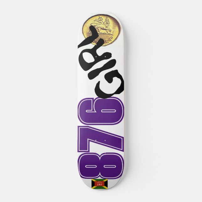 Skateboard Placa de patinaje para CHICAS 876 (Anverso)