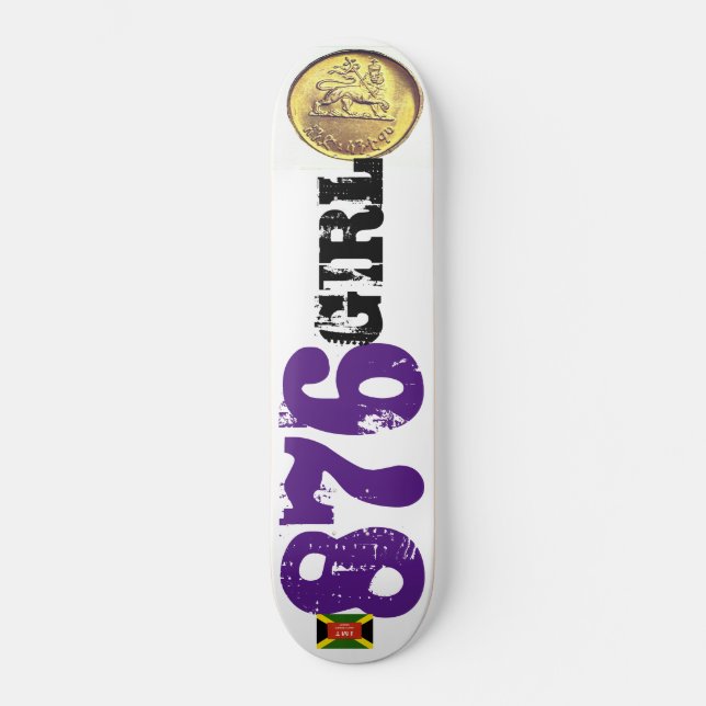 Skateboard Placa de patinaje para CHICAS 876 (Anverso)