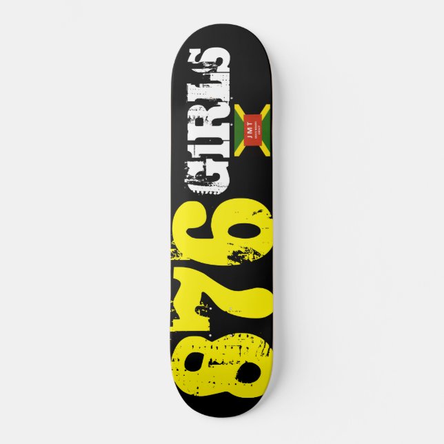 Skateboard Placa de patinaje para CHICAS 876 (Anverso)