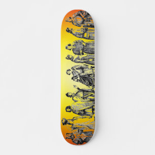 Skateboard Placa de patinaje para disfraces históricos