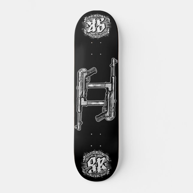 Skateboard Placa de patinaje para MP 40 8 1/8" (Anverso)