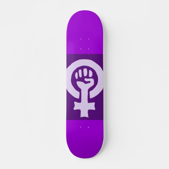 Skateboard Placa de patinaje para mujeres (Anverso )