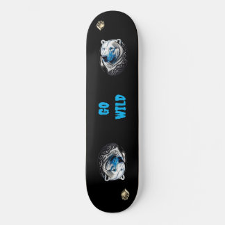 Skateboard Placa de patinaje para oso polar salvaje | Junta d