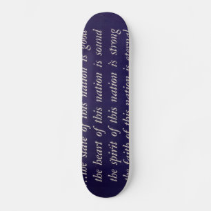 Skateboard Placa de patinaje para Posters patrióticos de la S