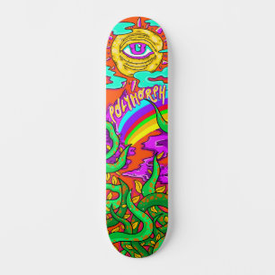 Skateboard Placa de patinaje para todos los ojos polimorfo