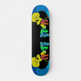 Skateboard Placa de patinaje Percentum Surf