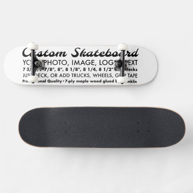 Skateboard Placa de patinaje personalizado personalizada de 8 (Horz)