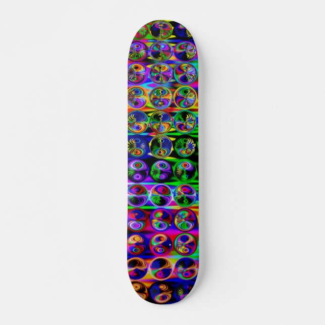 Skateboard Placa de patinaje radical Art 47 (Anverso )