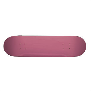 Skateboard Placa de patinaje rosa mauve sólida