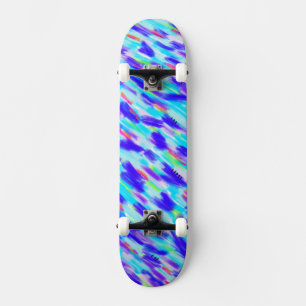 Skateboard Placa de patinaje sobre caos de color
