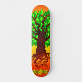 Skateboard Placa de patinaje sobre el árbol polimorfo