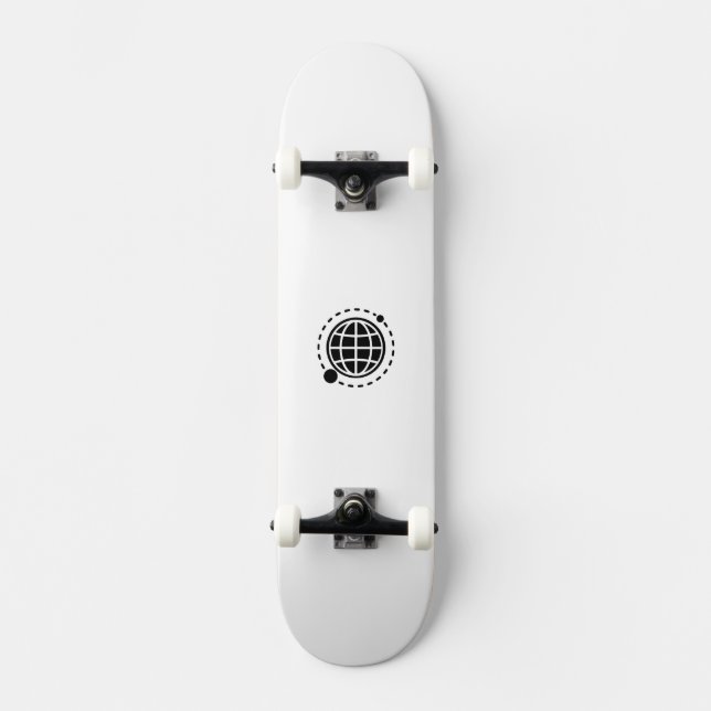 Skateboard Placa de patinaje sobre el dólar global (Anverso)