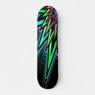 Skateboard Placa de patinaje sobre estrellas de color