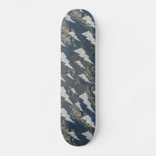 Skateboard Placa de patinaje sobre la imagen de la caja