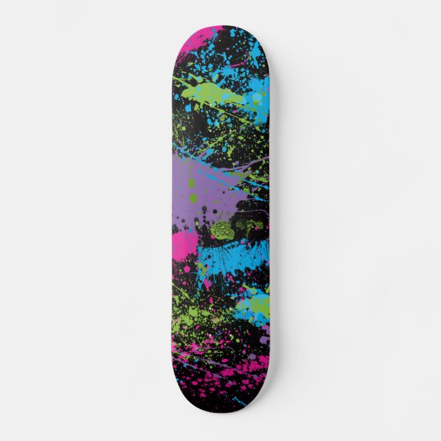 Skateboard Placa de pintura (Anverso)