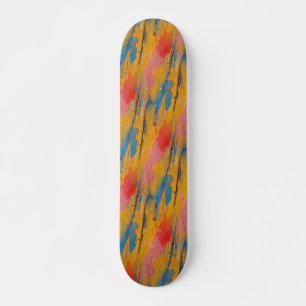 Skateboard Placa de pintura colorida