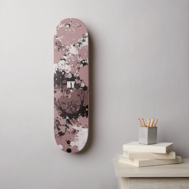Skateboard Placa de pintura moderna personalizada (Arte de la pared)