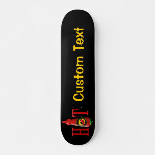 Skateboard Placa para botellas de salsa caliente