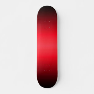 Skateboard Placa para el degradado rojo a negro