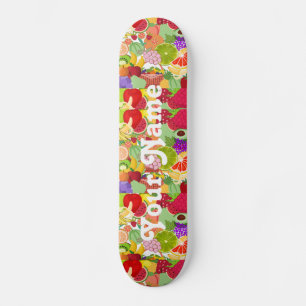 Skateboard Placa para patinar en cesta de fruta