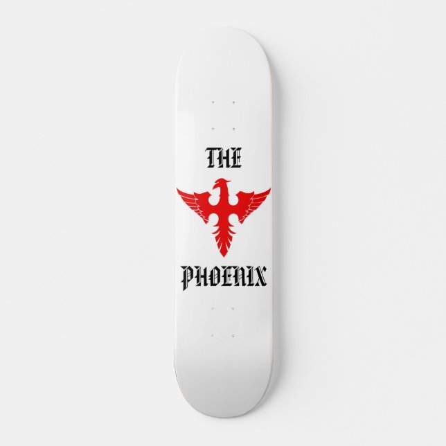 Skateboard Placa Phoenix de 3/4" (Anverso )