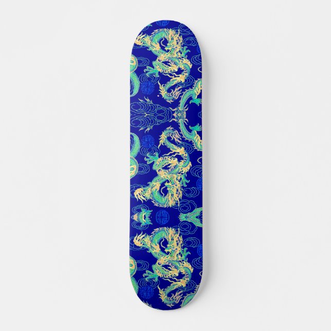 Skateboard Placa Pro Park del Personalizado de elementos neón (Anverso )