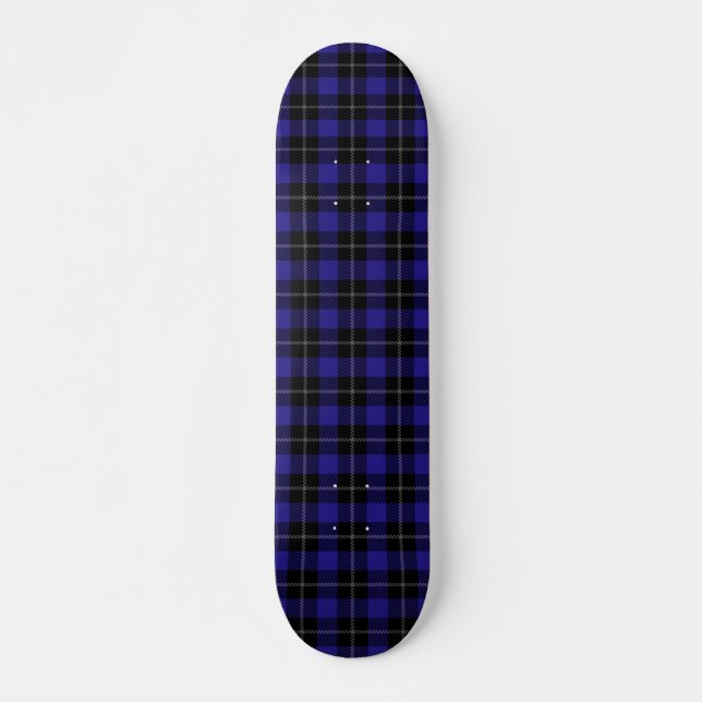 Skateboard Placa real azul negro (Anverso )