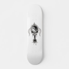 Skateboard Placa Skull