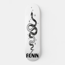 Skateboard Plan de serpientes de la MARCA RONIN Whiteout