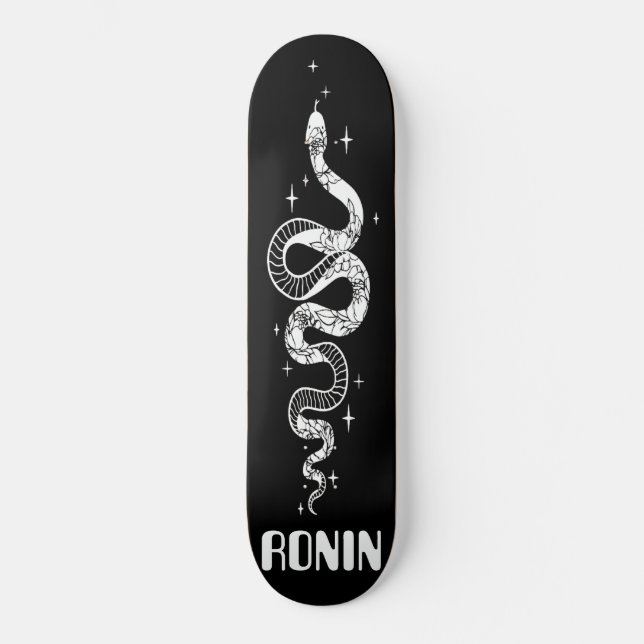 Skateboard Plan de serpientes RONIN Whiteboard inverso (Anverso)