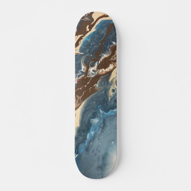 Skateboard Planeta Tierra (Anverso )