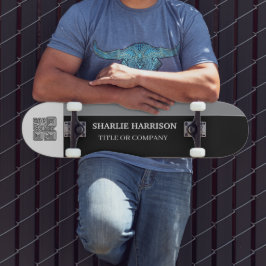 Skateboard Planificador con código QR