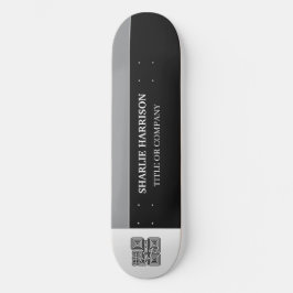 Skateboard Planificador con código QR