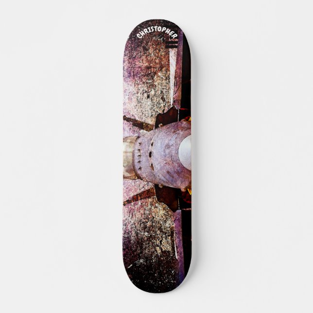 Skateboard Plano moderno de combate (Anverso )