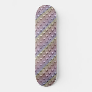 Skateboard Planta industrial Metalizado con puntas iris irlan
