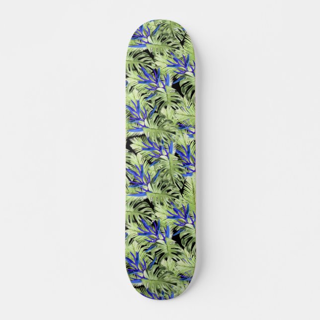 Skateboard Planta tropical 2 (Anverso )