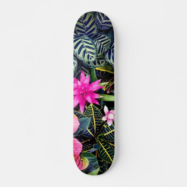Skateboard Plantas tropicales (Anverso )