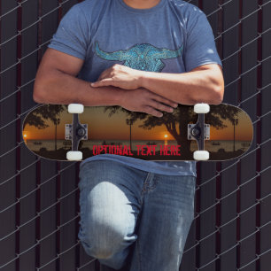 Skateboard Plantilla de fotografía 3x2 horiz