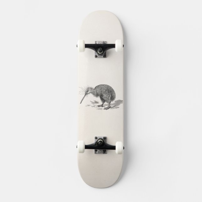 Skateboard Plantilla de los pájaros de la antigüedad del (Anverso)