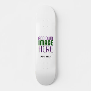 SKATEBOARD PLANTILLA DE TEXTO DE IMAGEN BLANCA SIMPLE EDITABL