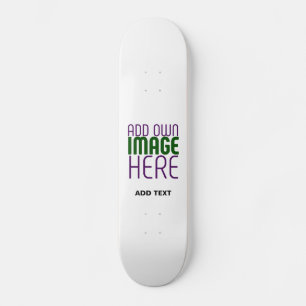SKATEBOARD PLANTILLA DE TEXTO DE IMAGEN BLANCA SIMPLE EDITABL
