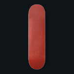 Skateboard Plantilla elegante de cuero rojo marrón<br><div class="desc">Personalizado Añade Tu Nombre De Texto Imagen Logo Moderno Elegante Planilla De Cuero Estilo Skateboard.</div>