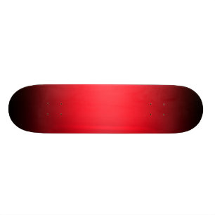 Skateboard Plantilla roja y negra de la pendiente del